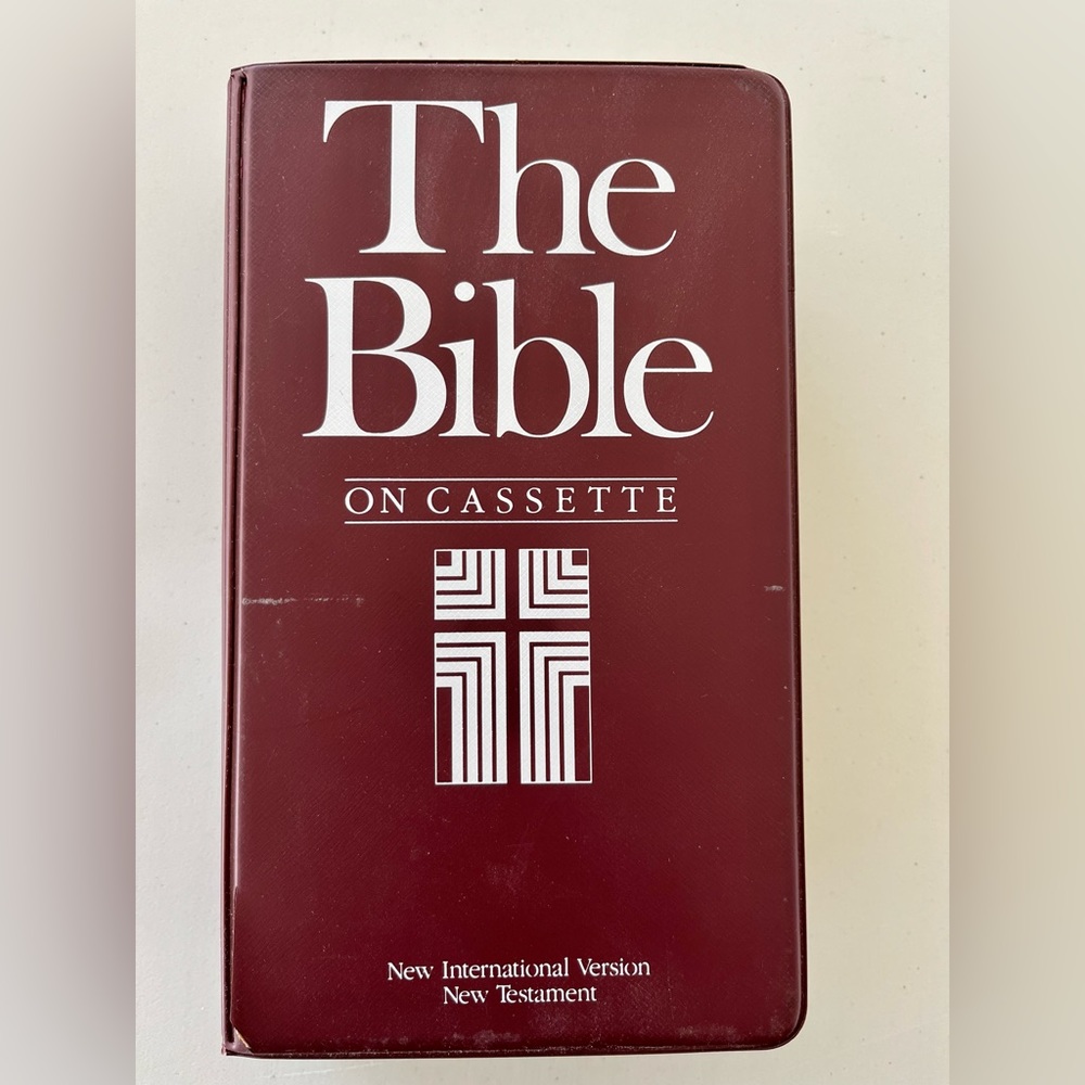 The Bible on Cassette IV Hosanna New International Version New Testament 12 Tape